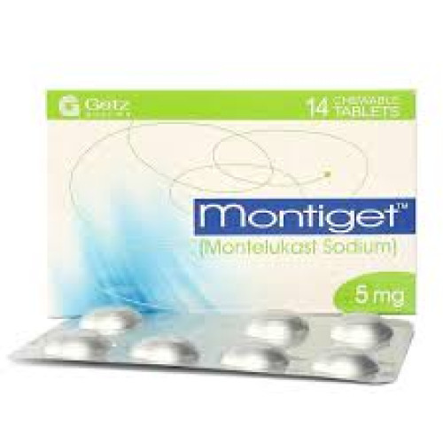 MONTIGET Tablet (Montelukast Sodium) Chewable 5mg